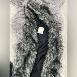 Sunday Best Aritzia faux fur vest